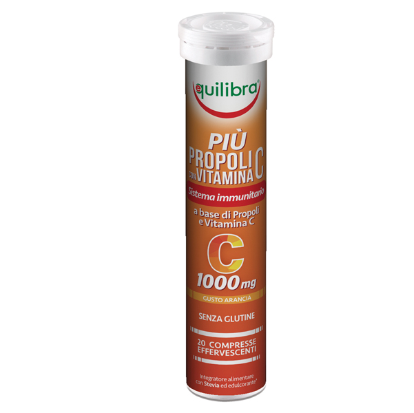 Integratore Più Propoli con vitamina C - gusto arancia - 20 compresse ...