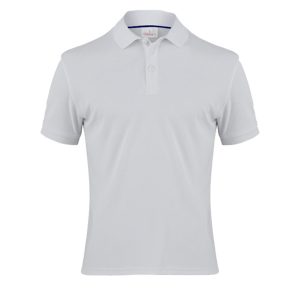 Polo Jeff - da uomo - manica corta - taglia L - bianco - Giblor's