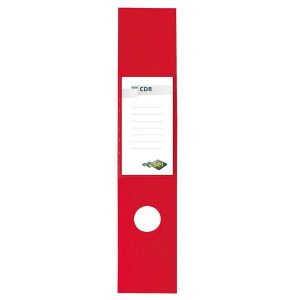 Copridorso CDR - PVC adesivo - 7 x 34,5 cm - rosso - Sei Rota - conf. 10 pezzi