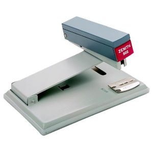 Cucitrice da tavolo Zenith 502 - max 35 fogli - profonditA' cucitura 108 mm - grigio - Zenith