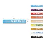 Pastelli a olio - lunghezza 70 mm - diametro11 mm - colori assortiti - Giotto - conf. 24 pezzi
