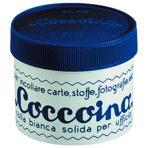 Colla in pasta - barattolo in plastica - 50 gr - bianco - Coccoina