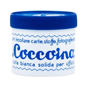 Colla in pasta - barattolo in plastica - 125 gr - bianco - Coccoina