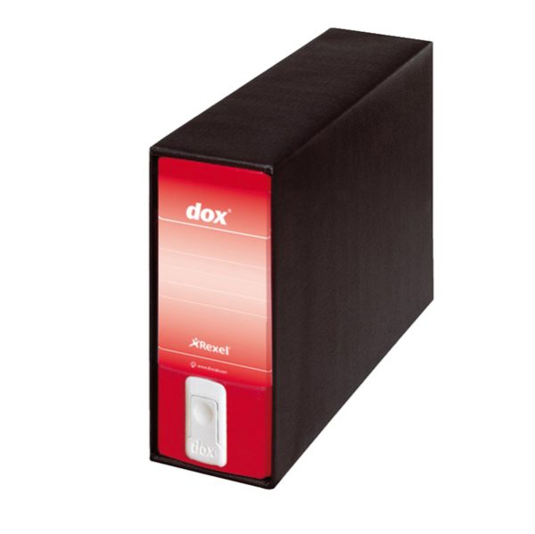 Registratore Dox 3 - dorso 8 cm - memorandum 23 x 18 cm - rosso - Esselte