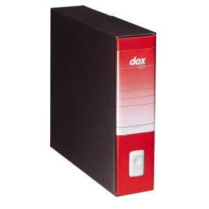 Registratore Dox 9 - dorso 8 cm - 35 x 31,5 cm - rosso - Esselte