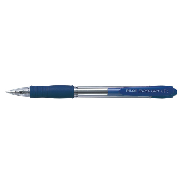 Penna a sfera a scatto Gel ultra smooth - punta fine - colore blu