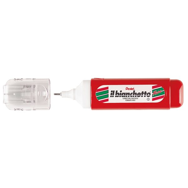 Correttore liquido Il Bianchetto - 12 ml - punta fine - Pentel