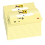 Blocco Post it  Super Sticky Z Notes - R350 - 76 x 127 mm - giallo Canary - 100 fogli - Post it