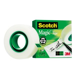 Scotch Nastro adesivo550 trasparente, 19 mm x 66 m, 8 rotoli : :  Cancelleria e prodotti per ufficio