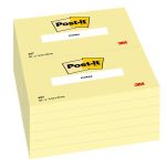 Blocco foglietti - 657 - 76 x 102 mm - giallo Canary - 100 fogli - Post it