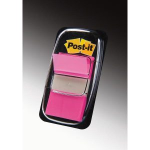 Segnapagina Post it  Index Medium - 680-21 - 25,4 x 43,2 mm - rosa vivace - Post it  - conf. 50 pezzi
