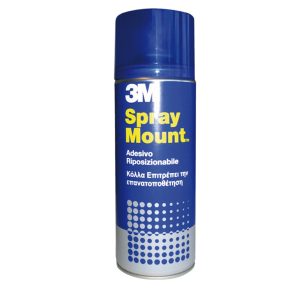 Adesivo Spray Mount - riposizionabile - 400 ml - trasparente - 3M