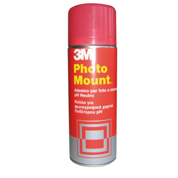 Adesivo Spray Photo Mount - per foto - 400 ml - trasparente - 3M