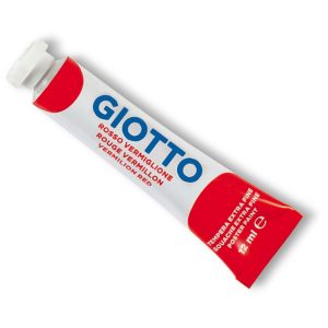 Tempera Tubo 4 - 12ml - rosso vermiglione - Giotto