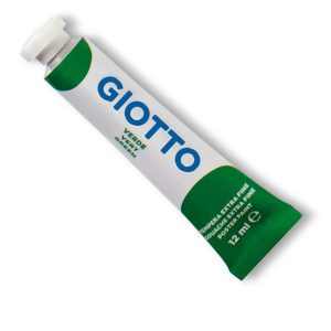 Tempera Tubo 4 - 12ml - verde - Giotto