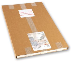 Carta Inkjet plotter - A2 - 420 x 594 mm - 90 gr - opaca cad - bianco - Canson - conf. 250 fogli