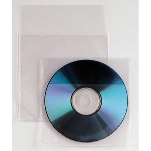 Buste a sacco Insert CD - patella di chiusura - PPL - 125x120 mm - Sei Rota - conf. 25 pezzi