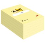 Blocco foglietti - 659 - 102 x 152 mm - giallo Canary - 100 fogli - Post it