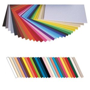 Cartoncino FAcolore - 70x100cm - 200gr - bianco - liscio - Fabriano - blister 10 fogli