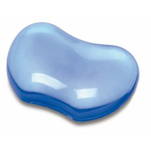 Poggiapolsi in gel - blu trasparente - Fellowes