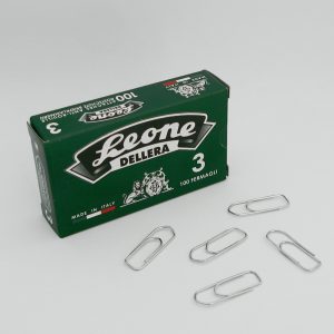 Fermagli zincati - n. 3 - 2,8 cm - Leone - conf. 100 pezzi