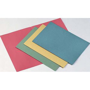 Cartelline semplici - senza stampa - cartoncino Manilla 145 gr - 25x34 cm - giallo - Cartotecnica del Garda - conf. 100 pezzi