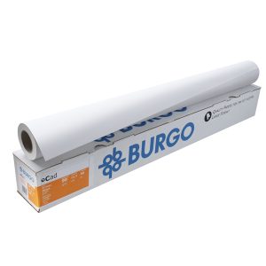 Carta Cad Eco 80 - 610 mm x 50 mt - 80 gr - opaca - bianco - Burgo