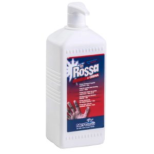 Crema lavamani La Rossa - flacone con dosatore - 1 L - sandalo/pachouli - Nettuno