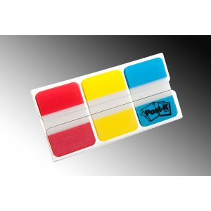 Segnapagina Post it  Index Strong Medium - 686-RYB - 25 x 38 mm - colori classici - Post it  - conf. 66 pezzi