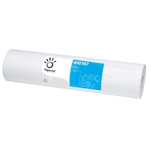 Lenzuolino medico Eco 80 - diametro 14,5 cm - 59,5 cm x 77 mt - bianco - Papernet