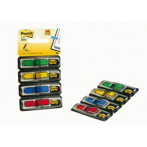 Segnapagina Post it  Index Mini Freccia - 684-ARR3 - 4 colori classici - Post it  - conf. 96 pezzi