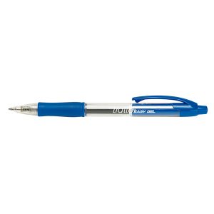 Penna gel a sfera a scatto Easy gel  - punta 0,5mm - blu - Tratto