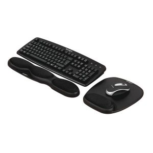 Mousepad con poggiapolsi Comfort - gel - nero - Kensington