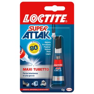 Colla Super Attak Original - 4 gr - trasparente - Loctite