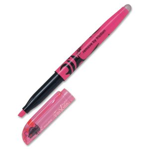 Evidenziatore cancellabile Frixion Light - punta a scalpello 4,0 mm - tratto 3,3 mm - rosa - Pilot