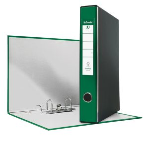 Registratore Eurofile G54 - dorso 5 cm - protocollo 23x33 cm - verde - Esselte