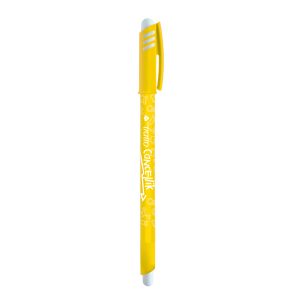 Penna a sfera cancellabile Cancellik - punta 1,0mm - giallo - Tratto