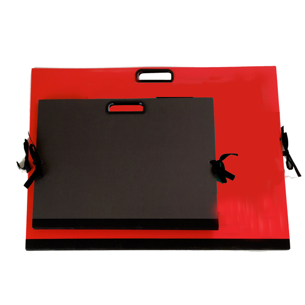Cartella portadisegni - con maniglia - 35x50 cm - nero - Brefiocart -  Tecnoffice