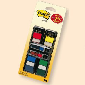 Segnapagina Post it  Index + 48 Mini Freccia - 680-VAD5EU - 4 colori classici - conf. 200 pezzi