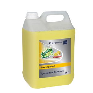 Sgrassatore per pavimenti - limone - Svelto - tanica da 5 L