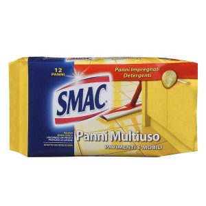 Panni Smac System pavimenti e multiuso - limone - Smac - conf. 12 pezzi