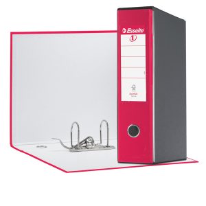 Registratore Eurofile G55 - dorso 8 cm - protocollo 23x33 cm - fucsia - Esselte