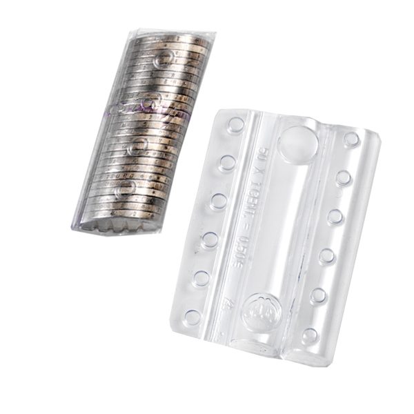Blister portamonete - 1 cent - trasparente - Iternet - sacchetto da 100  blister - Tecnoffice