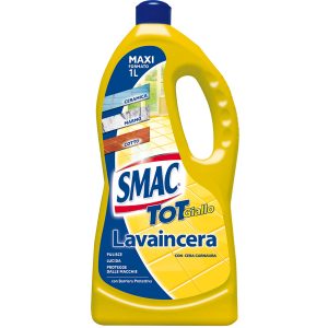 Smac Tot Giallo Lavaincera per pavimenti - cera di Carnauba - 1 L - Smac