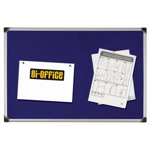 Pannello Maya Felt Board - feltro blu - 60 x 90 cm - Bi-Office