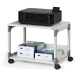 Mobile/carrello Multifunzione System 48 - con ruote - 2 ripiani - 60 x 43,2 x 47,7 cm - grigio - Durable