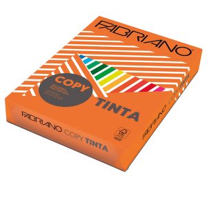 Carta Copy Tinta - A3 - 160 gr - colori forti arancio - Fabriano - conf. 125 fogli