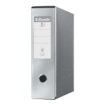 Registratore Eurofile G53 - dorso 8 cm - commerciale 23x30 cm - grigio metallizzato - Esselte