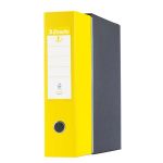 Registratore Eurofile G55 - dorso 8 cm - protocollo 23x33 cm - giallo vivida - Esselte