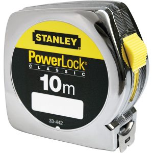 Flessometro PowerLock - 10 m - metallo - Stanley